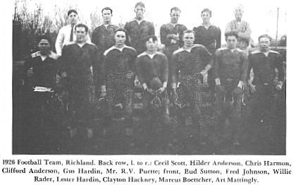 1926 Football Team
