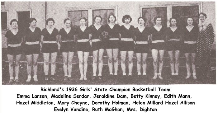 1936 Girls' Basketball