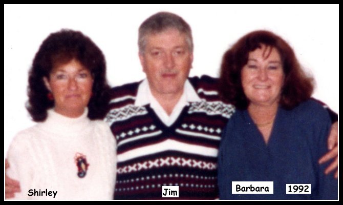 Shirley, Jim, and Barbara - 1992 Shirley, Jim, and Barbara - 1992