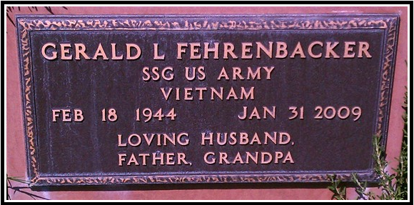 Jerry Fehrenbacker - Headstone Jerry Fehrenbacker - Headstone