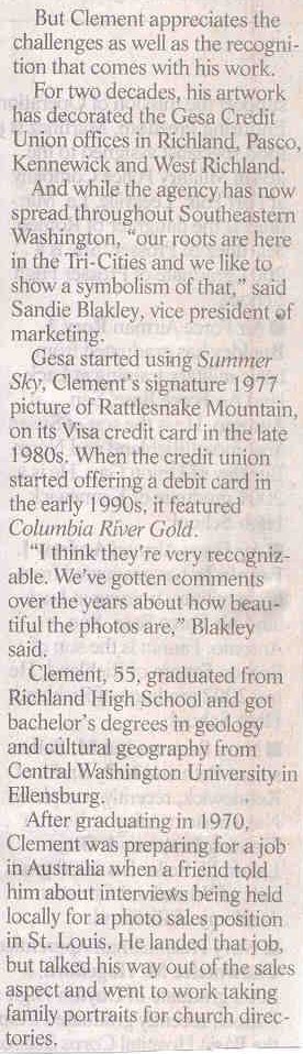 John Clement Article