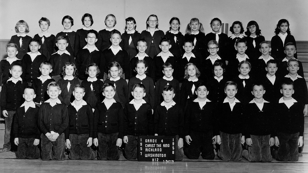 Christ the King School ~ 4A ~ Sister Vincent Mary ~ 1957 - 1958