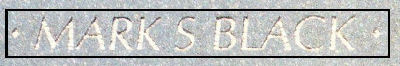 Mark Black - Vet Mem Mark Black - Vet Mem