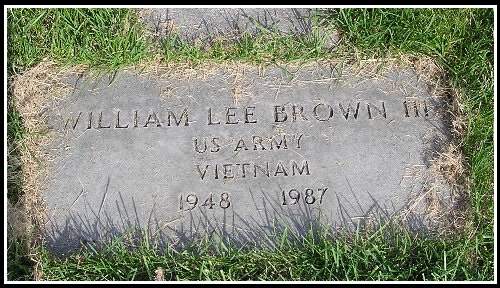 Lee Brown - Headstone Lee Brown - Headstone