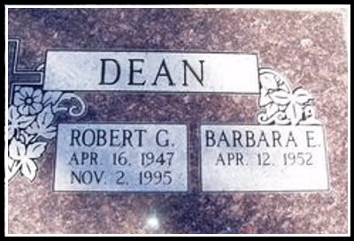 Bob Dean
- Headstone Bob Dean - Headstone