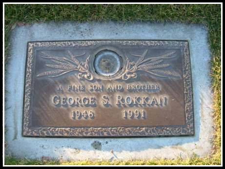 George Rokkan
- Headstone George Rokkan - Headstone