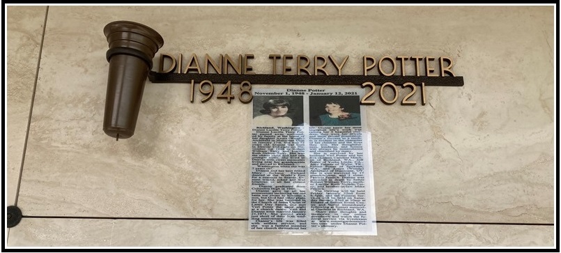 Dianne Terry headstone Dianne Terry headstone