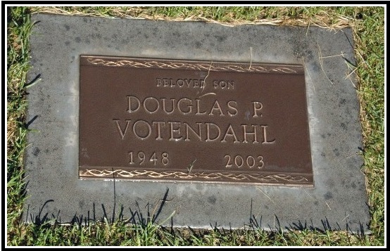 Doug Votendahl - Headstone Doug Votendahl - Headstone