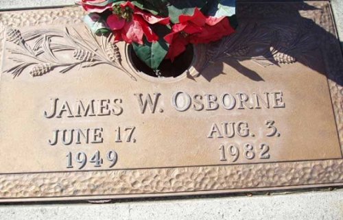 James Osborne - Headstone James Osborne - Headstone