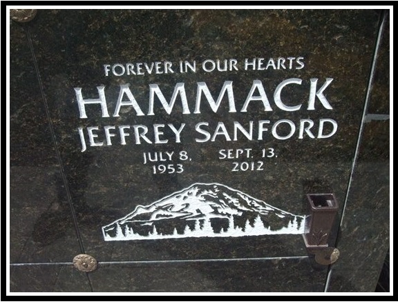 Jeff Hammack - headstone Jeff Hammack - headstone