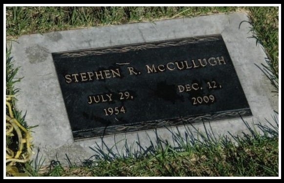 Steve McCullugh - headstone Steve McCullugh - headstone