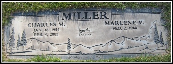 Charles Miller - headstone Charles Miller - headstone