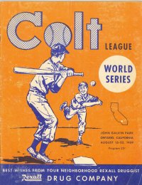 Colt World Series Program Cover