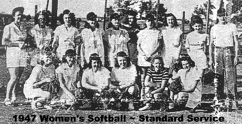 1947 Women's Softball - Standard Service
