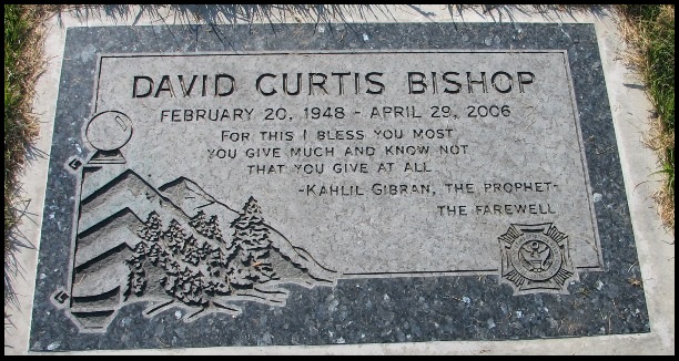 David Bishop - Headstone David Bishop - Headstone
